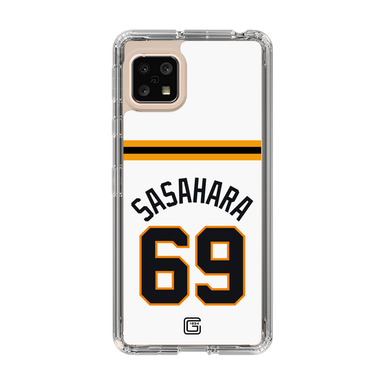 スリムプロテクションケース［ 読売ジャイアンツ - #69 SASAHARA - ホーム ］