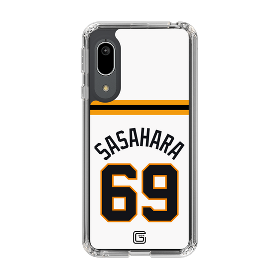 スリムプロテクションケース［ 読売ジャイアンツ - #69 SASAHARA - ホーム ］