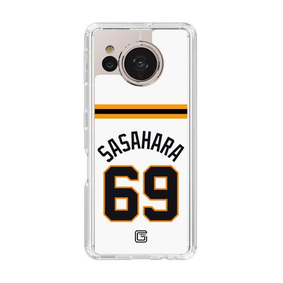 スリムプロテクションケース［ 読売ジャイアンツ - #69 SASAHARA - ホーム ］