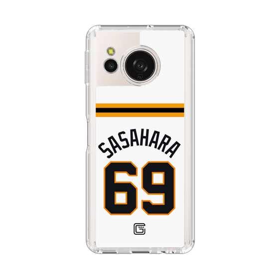 スリムプロテクションケース［ 読売ジャイアンツ - #69 SASAHARA - ホーム ］