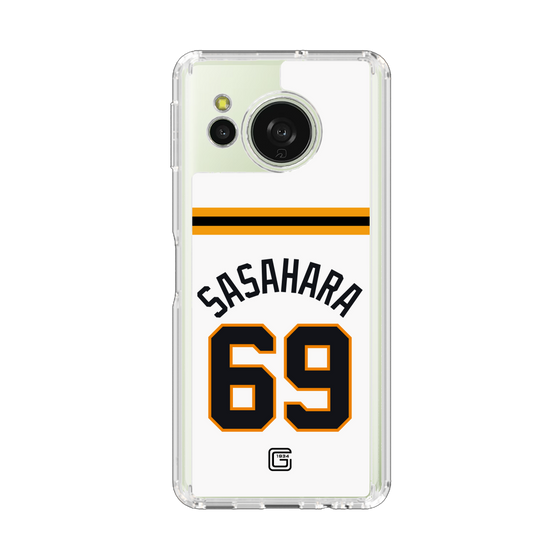 スリムプロテクションケース［ 読売ジャイアンツ - #69 SASAHARA - ホーム ］