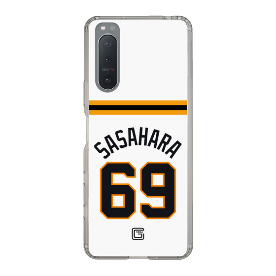 スリムプロテクションケース［ 読売ジャイアンツ - #69 SASAHARA - ホーム ］