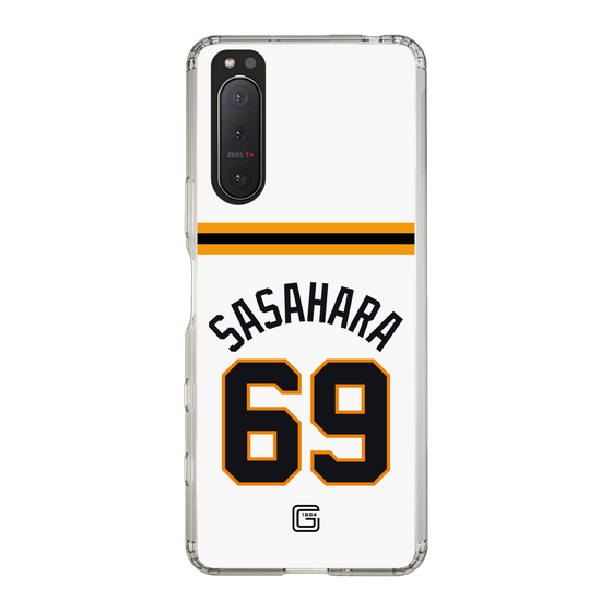 スリムプロテクションケース［ 読売ジャイアンツ - #69 SASAHARA - ホーム ］