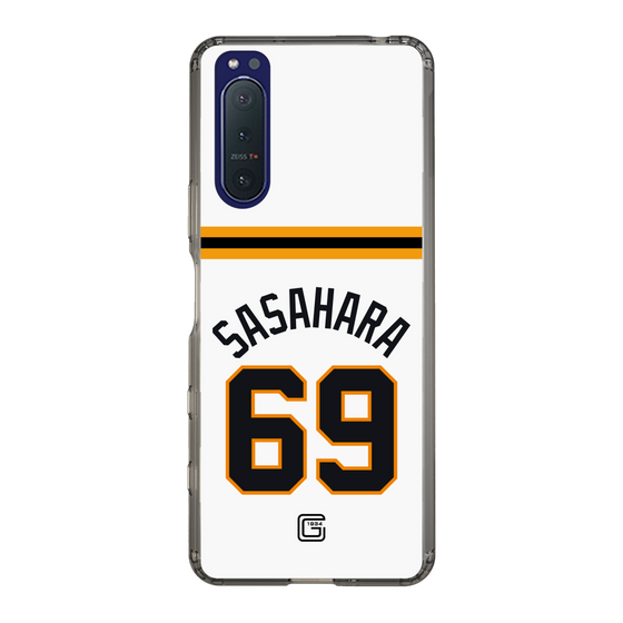 スリムプロテクションケース［ 読売ジャイアンツ - #69 SASAHARA - ホーム ］