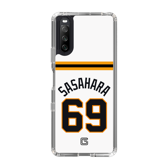 スリムプロテクションケース［ 読売ジャイアンツ - #69 SASAHARA - ホーム ］