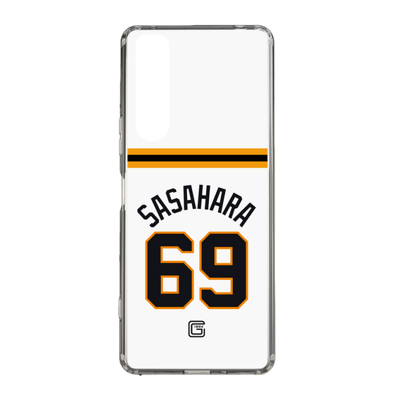スリムプロテクションケース［ 読売ジャイアンツ - #69 SASAHARA - ホーム ］