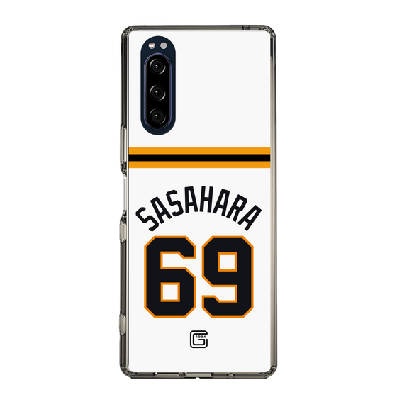 スリムプロテクションケース［ 読売ジャイアンツ - #69 SASAHARA - ホーム ］