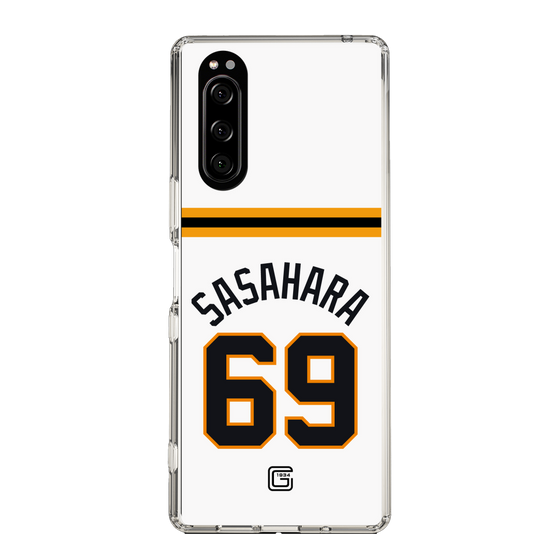 スリムプロテクションケース［ 読売ジャイアンツ - #69 SASAHARA - ホーム ］