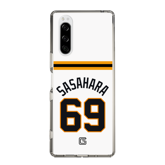 スリムプロテクションケース［ 読売ジャイアンツ - #69 SASAHARA - ホーム ］