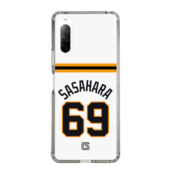 スリムプロテクションケース［ 読売ジャイアンツ - #69 SASAHARA - ホーム ］