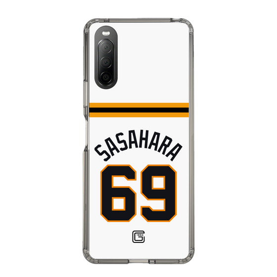 スリムプロテクションケース［ 読売ジャイアンツ - #69 SASAHARA - ホーム ］