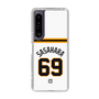 スリムプロテクションケース［ 読売ジャイアンツ - #69 SASAHARA - ホーム ］