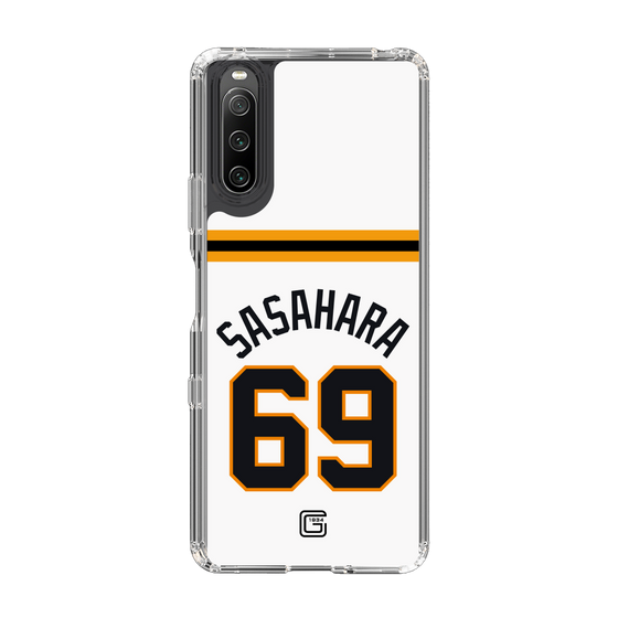 スリムプロテクションケース［ 読売ジャイアンツ - #69 SASAHARA - ホーム ］
