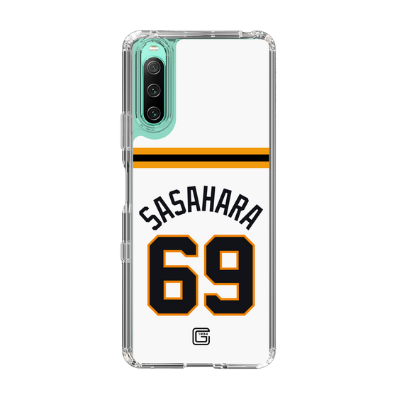 スリムプロテクションケース［ 読売ジャイアンツ - #69 SASAHARA - ホーム ］