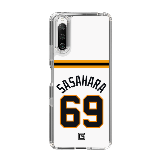 スリムプロテクションケース［ 読売ジャイアンツ - #69 SASAHARA - ホーム ］
