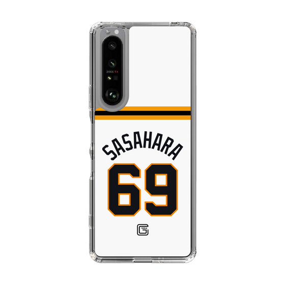 スリムプロテクションケース［ 読売ジャイアンツ - #69 SASAHARA - ホーム ］