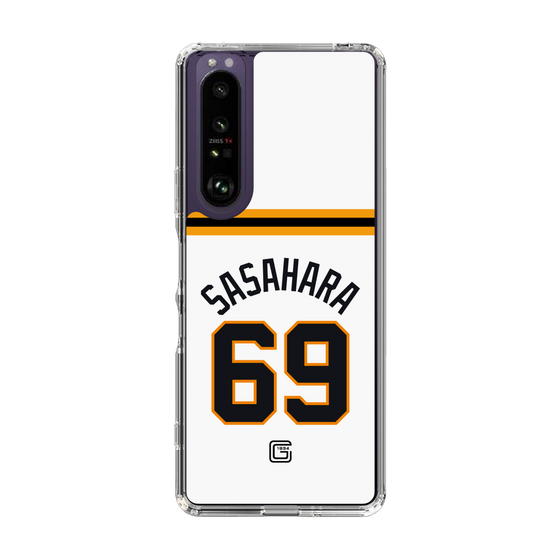 スリムプロテクションケース［ 読売ジャイアンツ - #69 SASAHARA - ホーム ］