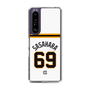 スリムプロテクションケース［ 読売ジャイアンツ - #69 SASAHARA - ホーム ］