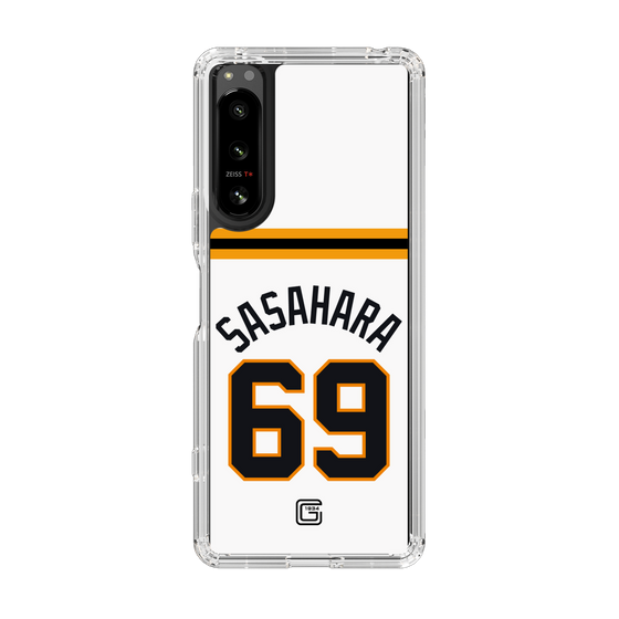 スリムプロテクションケース［ 読売ジャイアンツ - #69 SASAHARA - ホーム ］