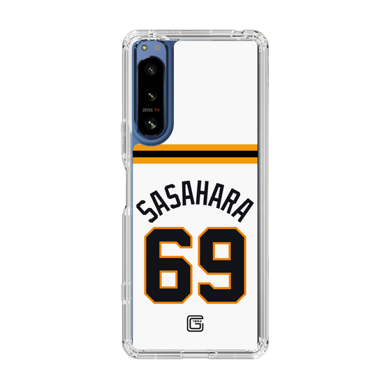 スリムプロテクションケース［ 読売ジャイアンツ - #69 SASAHARA - ホーム ］