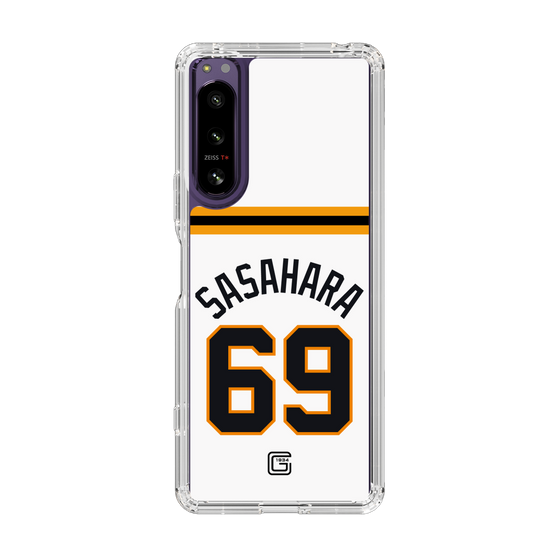 スリムプロテクションケース［ 読売ジャイアンツ - #69 SASAHARA - ホーム ］