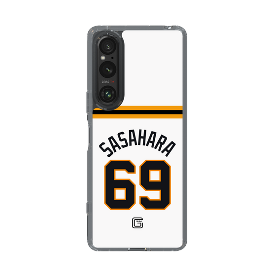 スリムプロテクションケース［ 読売ジャイアンツ - #69 SASAHARA - ホーム ］