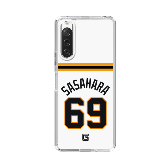 スリムプロテクションケース［ 読売ジャイアンツ - #69 SASAHARA - ホーム ］