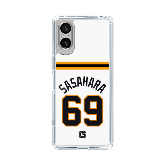 スリムプロテクションケース［ 読売ジャイアンツ - #69 SASAHARA - ホーム ］