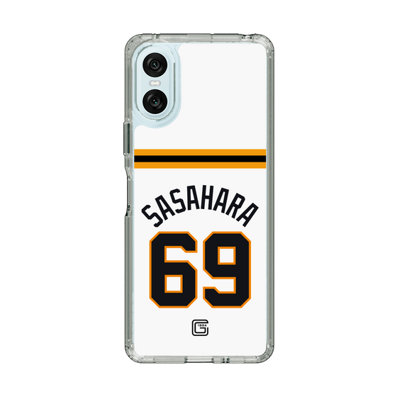 スリムプロテクションケース［ 読売ジャイアンツ - #69 SASAHARA - ホーム ］