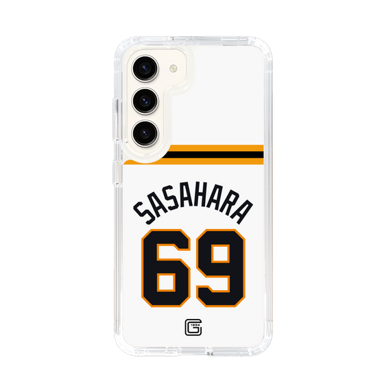 スリムプロテクションケース［ 読売ジャイアンツ - #69 SASAHARA - ホーム ］