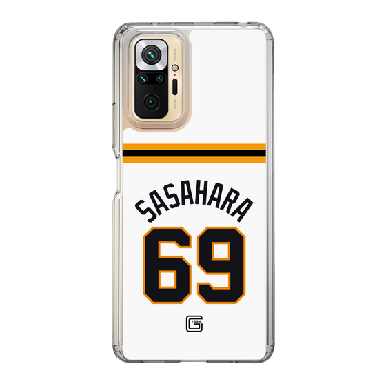 スリムプロテクションケース［ 読売ジャイアンツ - #69 SASAHARA - ホーム ］