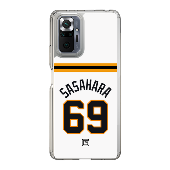 スリムプロテクションケース［ 読売ジャイアンツ - #69 SASAHARA - ホーム ］