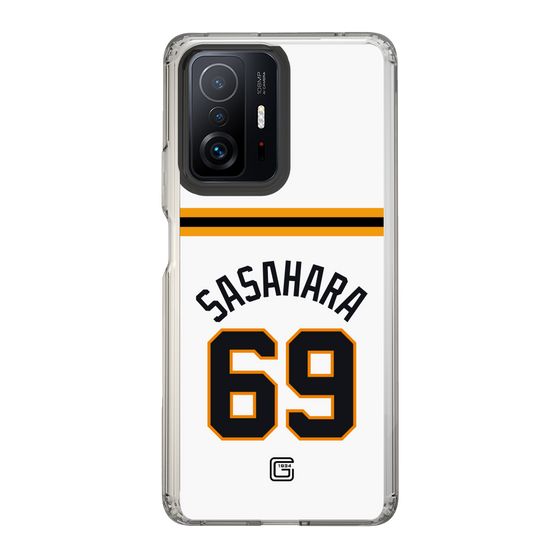 スリムプロテクションケース［ 読売ジャイアンツ - #69 SASAHARA - ホーム ］
