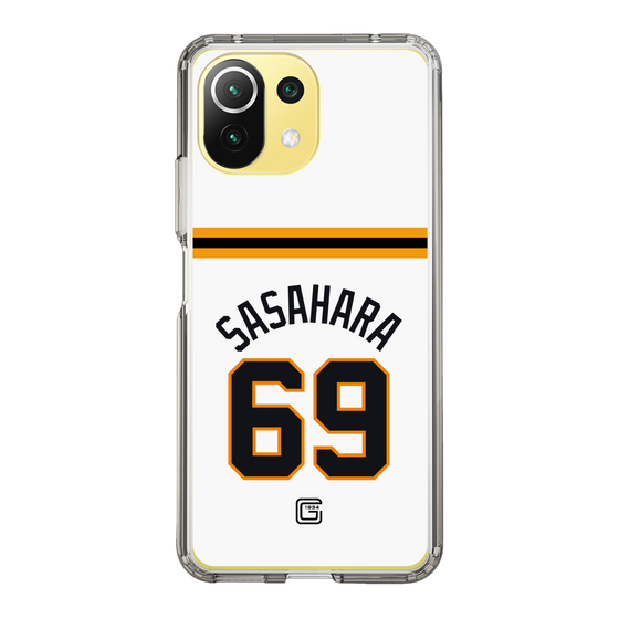 スリムプロテクションケース［ 読売ジャイアンツ - #69 SASAHARA - ホーム ］