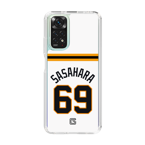 スリムプロテクションケース［ 読売ジャイアンツ - #69 SASAHARA - ホーム ］