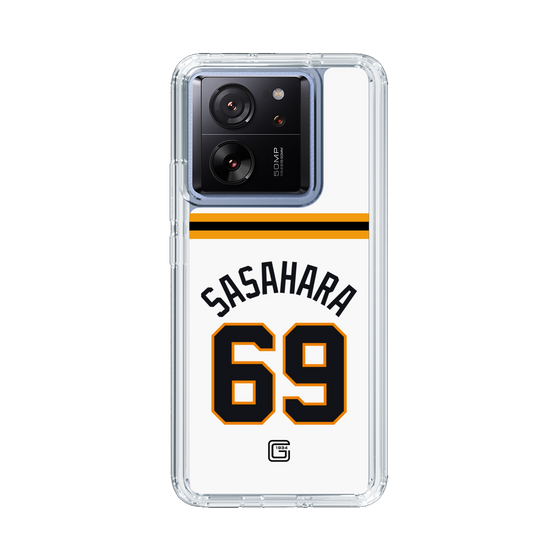 スリムプロテクションケース［ 読売ジャイアンツ - #69 SASAHARA - ホーム ］