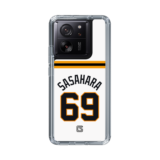 スリムプロテクションケース［ 読売ジャイアンツ - #69 SASAHARA - ホーム ］
