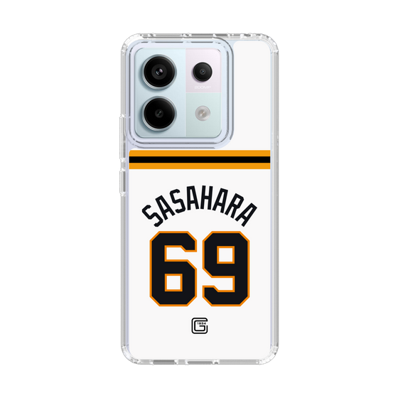 スリムプロテクションケース［ 読売ジャイアンツ - #69 SASAHARA - ホーム ］