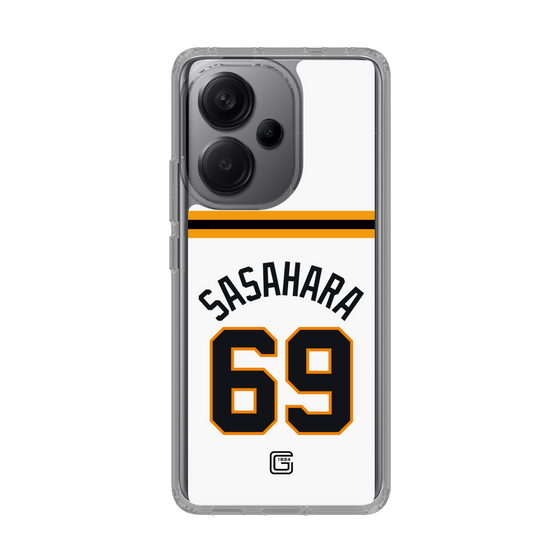 スリムプロテクションケース［ 読売ジャイアンツ - #69 SASAHARA - ホーム ］