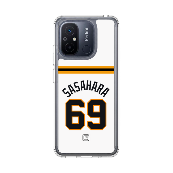 スリムプロテクションケース［ 読売ジャイアンツ - #69 SASAHARA - ホーム ］