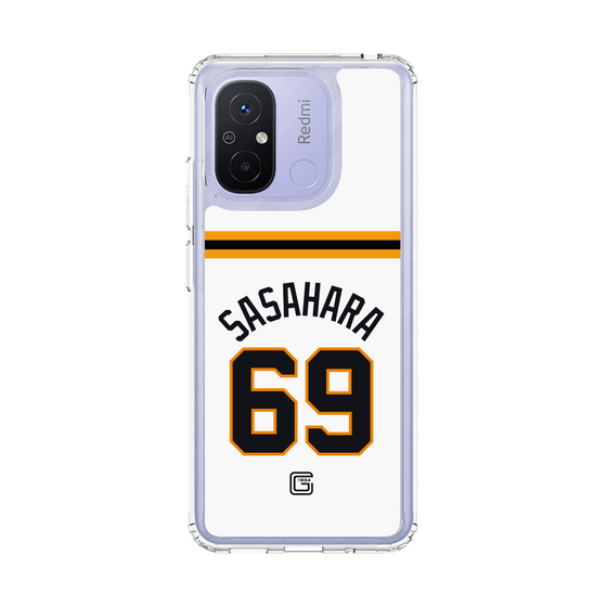 スリムプロテクションケース［ 読売ジャイアンツ - #69 SASAHARA - ホーム ］