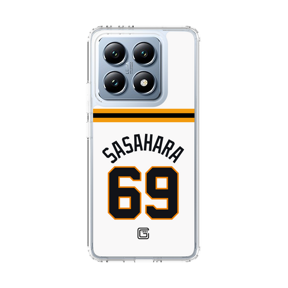 スリムプロテクションケース［ 読売ジャイアンツ - #69 SASAHARA - ホーム ］