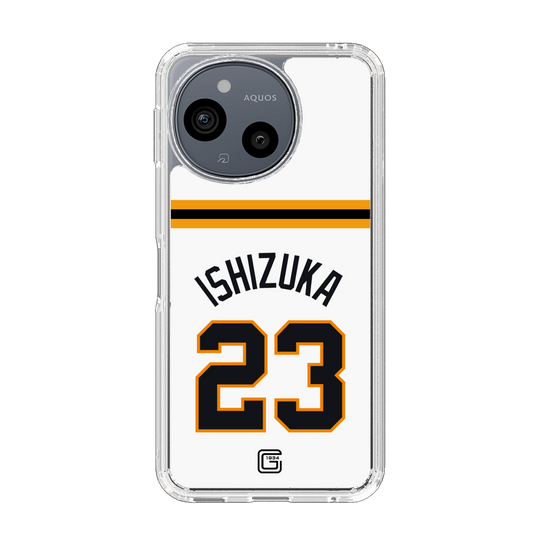 スリムプロテクションケース［ 読売ジャイアンツ - #23 ISHIZUKA - ホーム ］