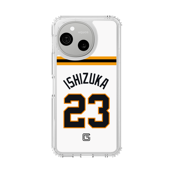 スリムプロテクションケース［ 読売ジャイアンツ - #23 ISHIZUKA - ホーム ］