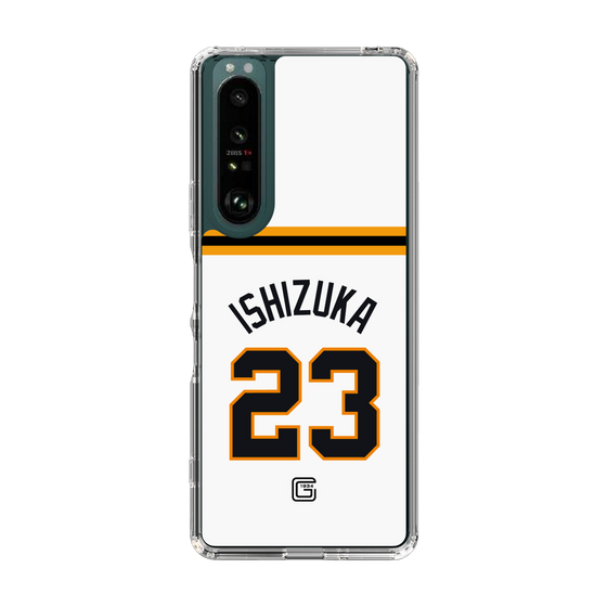 スリムプロテクションケース［ 読売ジャイアンツ - #23 ISHIZUKA - ホーム ］