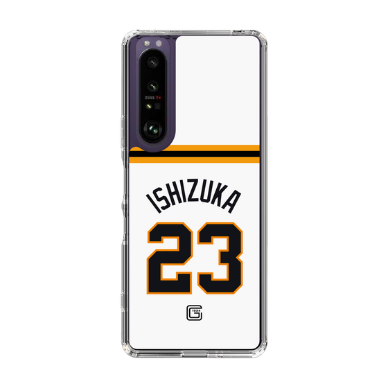 スリムプロテクションケース［ 読売ジャイアンツ - #23 ISHIZUKA - ホーム ］