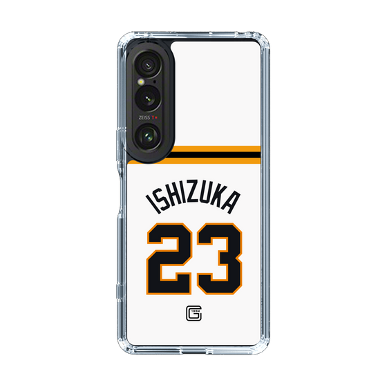 スリムプロテクションケース［ 読売ジャイアンツ - #23 ISHIZUKA - ホーム ］