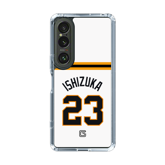 スリムプロテクションケース［ 読売ジャイアンツ - #23 ISHIZUKA - ホーム ］