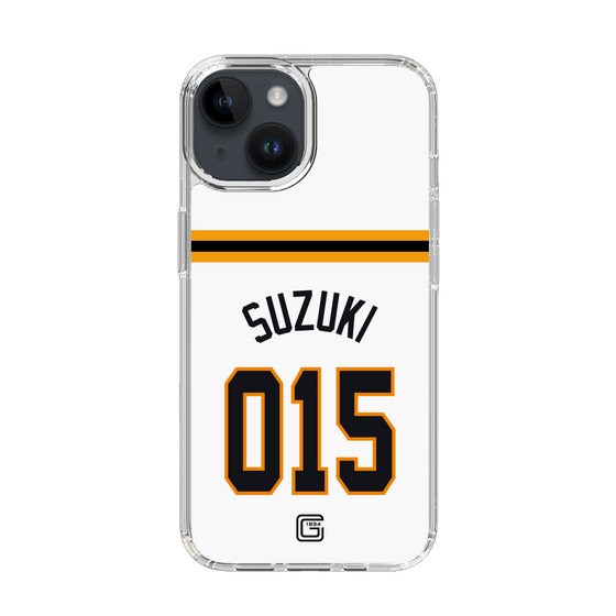 スリムプロテクションケース［ 読売ジャイアンツ - #015 SUZUKI - ホーム ］