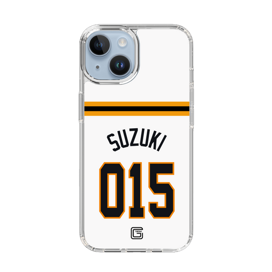 スリムプロテクションケース［ 読売ジャイアンツ - #015 SUZUKI - ホーム ］